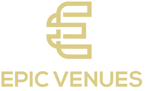 Epic venues logo gold